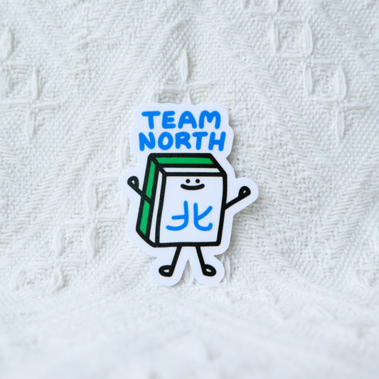 Team North (北) Mahjong Sticker