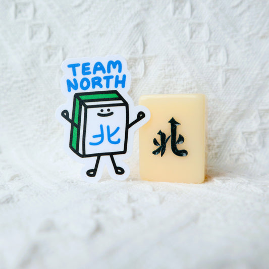 Team North (北) Mahjong Sticker