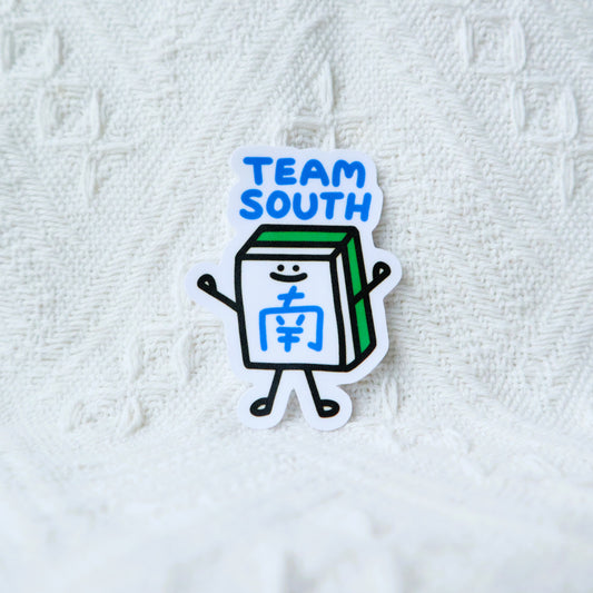 Team South (南) Mahjong Sticker